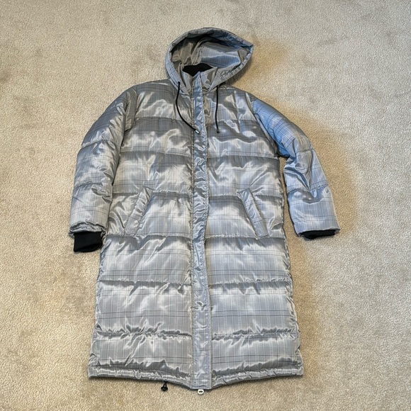 Forever 21 Contemporary Longline Puffer Jacket - Picture 1 of 7
